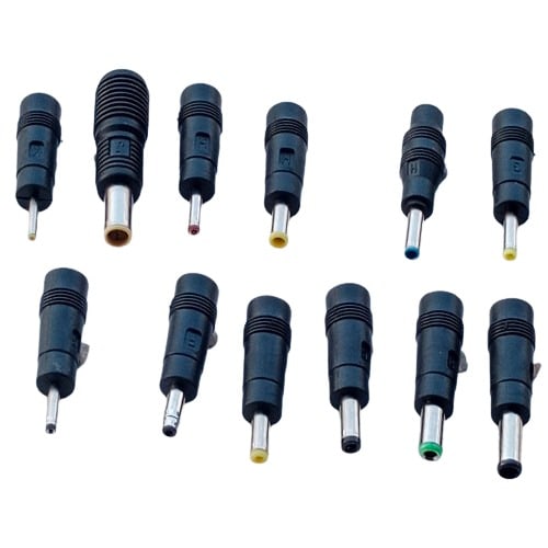 Dc To Different Adapter Plugs - 12 Pieces
