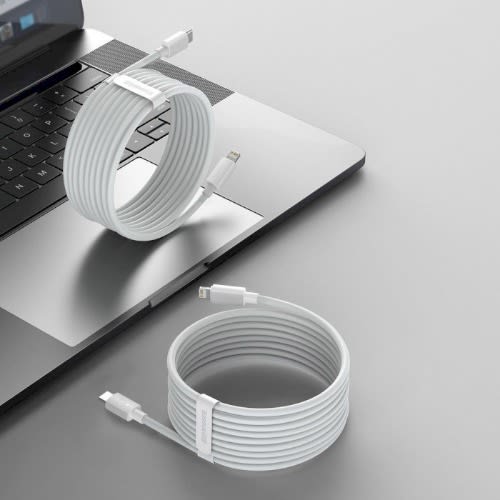 Type-c To Lightning - 20W - 1.5m Charging Data Cable - 2 Pieces