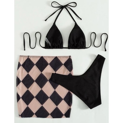 3 Piece Bikini Swimsuit