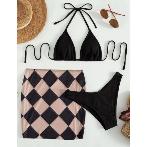 3 Piece Bikini Swimsuit