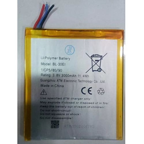 Replacement Battery  For Itel Bl-30ei