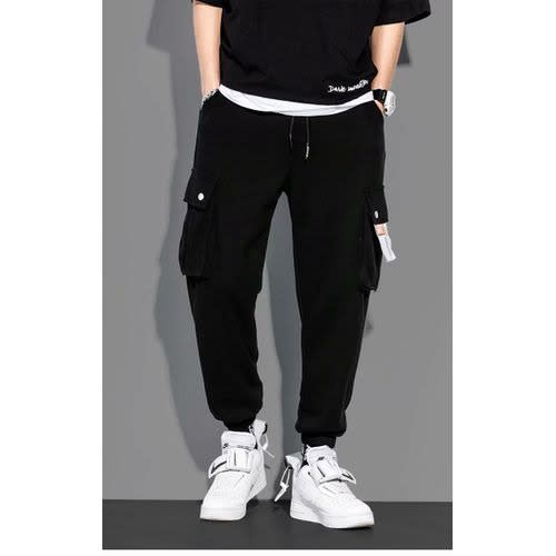 Combat Thick Joggers - Black