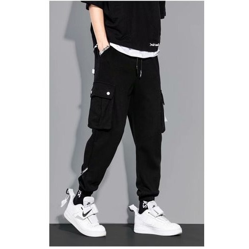 Combat Thick Joggers - Black