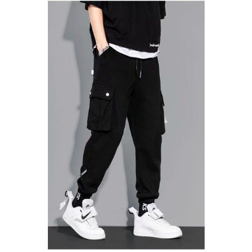 Combat Thick Joggers - Black