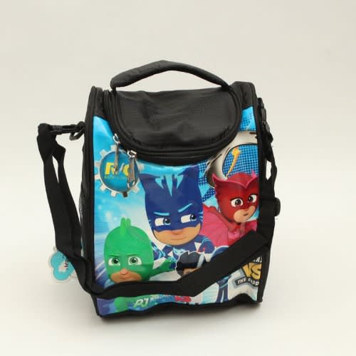 pj Masks - Double Carrier Kids Insulated Lunch Bag-30cm X 17cm X 41cm