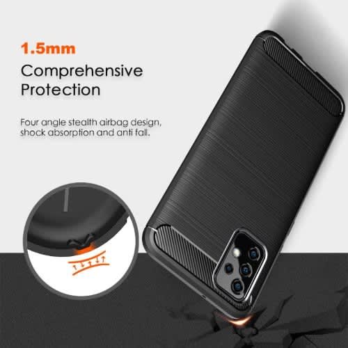 Back Case For Samsung Galaxy A52 -black