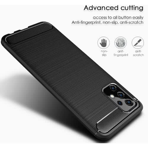 Back Case For Samsung Galaxy A52 -black
