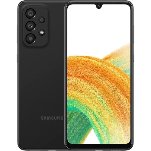 Galaxy A33 5g - 6.4" Super Amoled - 128GB ROM  - 8GB RAM - Dual Sim- Fingerprint-5000mah - Black