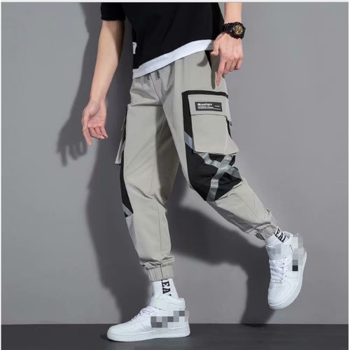 Cargo Combat Pant- Light Grey