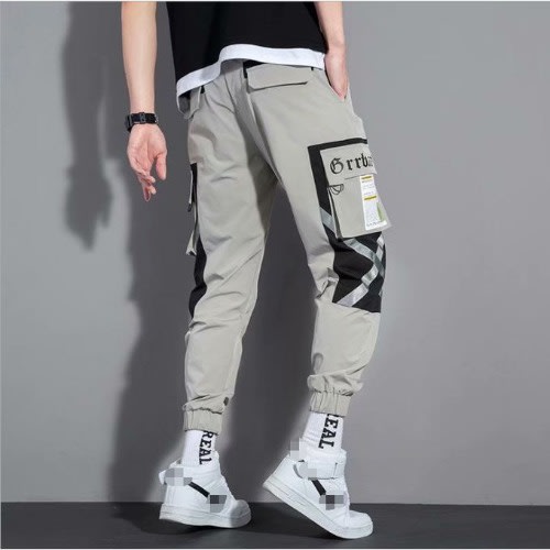 Cargo Combat Pant- Light Grey