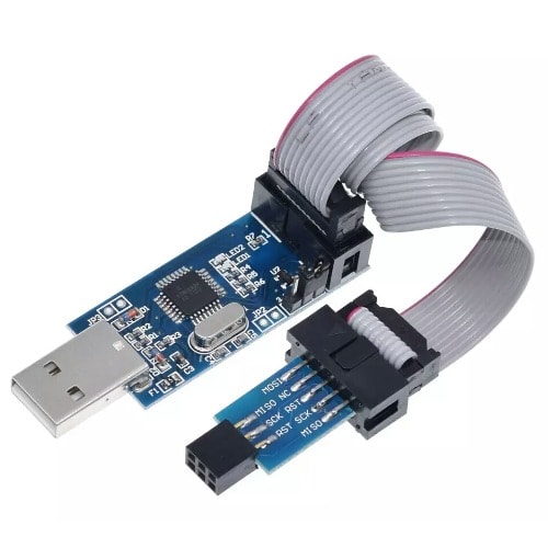 USBASP/USBISP AVR Programmer + 10pin To 6pin Adapter Board