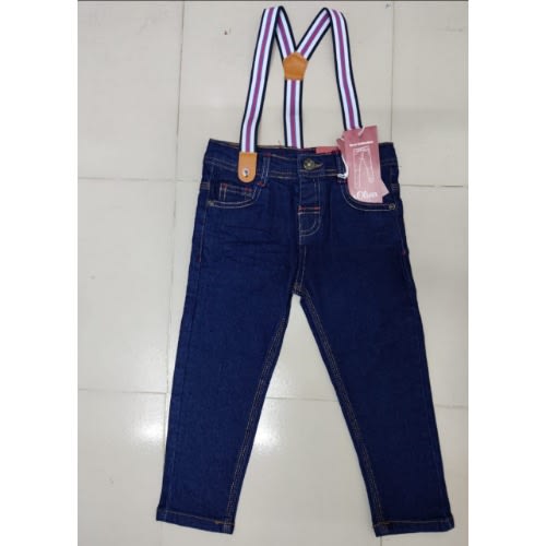 Baby Boy Jeans With Suspender