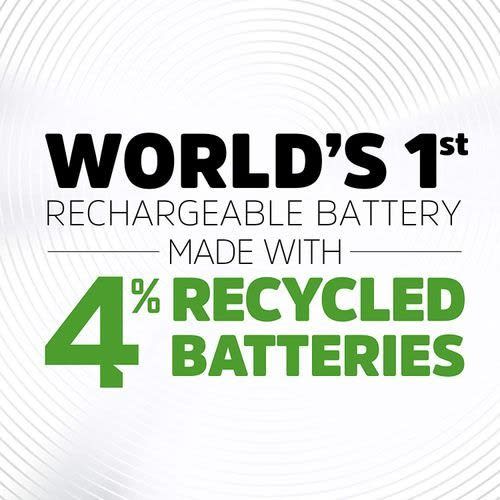 Rechargeable Aa Batteries, Nimh, 2300 Mah, Pre-charged, 4 Count (recharge Power Plus)