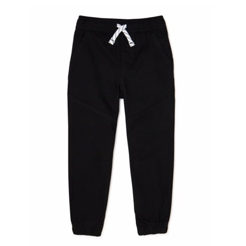 365 Kids Boys Woven Joggers Trouser Pant – Black