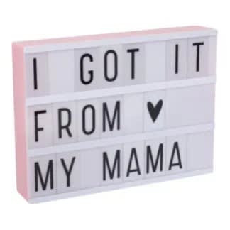 A6 - Battery Powered Cinematic Light Box - Pink