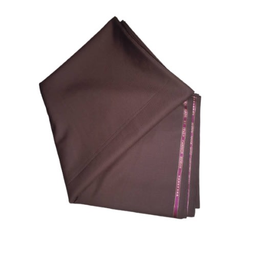Senator Material - 4 Yards - Chocolate Brown