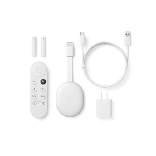 Google Chromecast With Google Tv - Streaming Entertainment In 4k Hdr - Snow