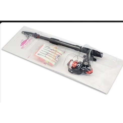 Fishing Rod And Reel Combo Tackle Set -Telescopic