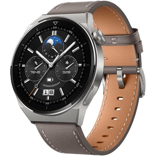 Watch GT 3 Pro Smartwatch - Fitness Tracker And Health Monitor - 46MM Grey Sapphire Watch Dial