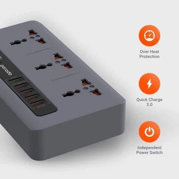Fast Charging With Qc3.0 Power Socket & USB 33w Power Delivery