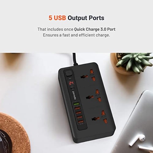 Fast Charging With Qc3.0 Power Socket & USB 33w Power Delivery