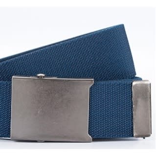 Stainless Steel Buckle Nylon Belts - Blue