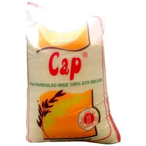Cap Rice - Thai Parboiled -100% Stx Deluxe - 50kg
