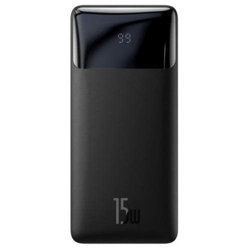 Power Bank - Bipow Digital Display - 10000mAh 15W - Black