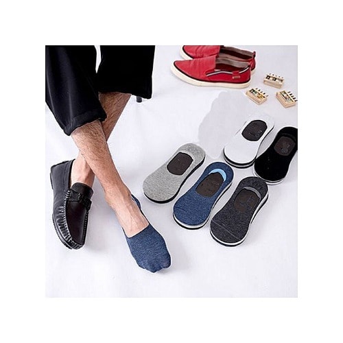 Invisible Shoe Socks - 5 Pairs