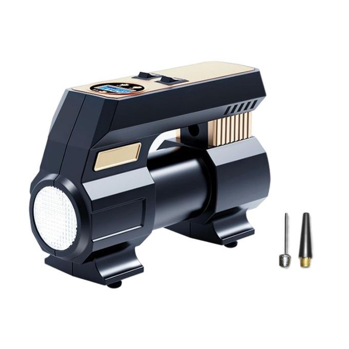 Car Air Pump 12V With Emergency LED Light Heavy Duty Digital Display