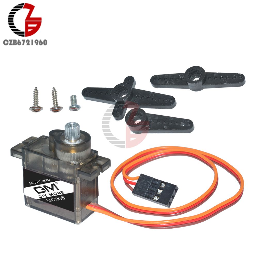 Metal MG90S Digital Motor RC Gear DC For Servo 9G