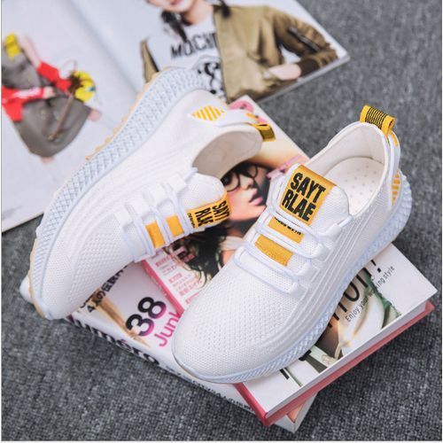 Women's Casual Running Ventilation  Shoes - White