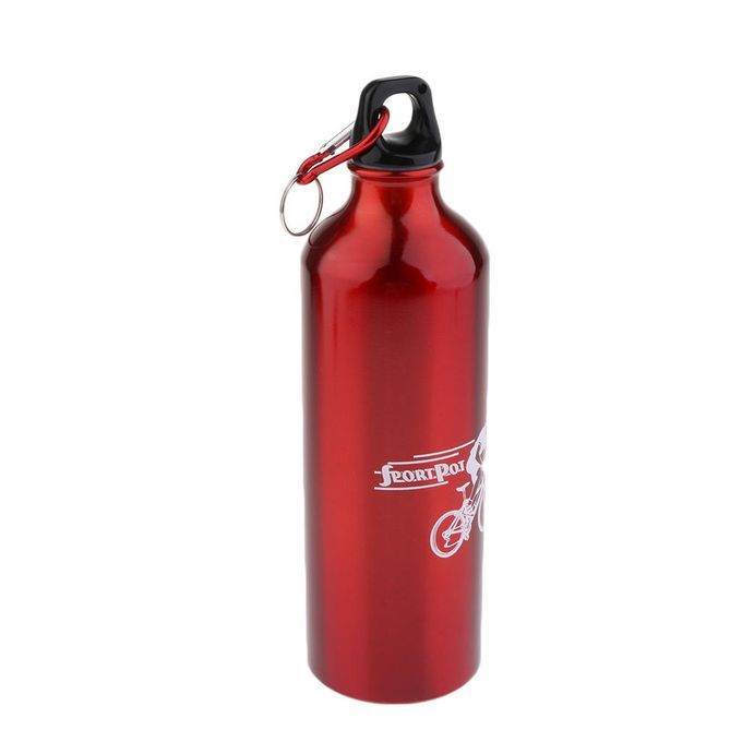 Hard Durable Water Bottle Leak Proof Red
