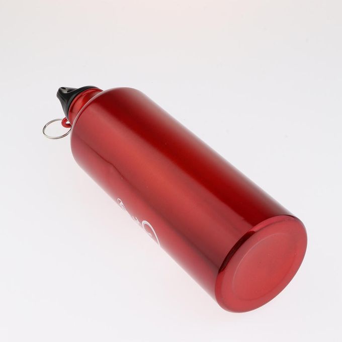 Hard Durable Water Bottle Leak Proof Red