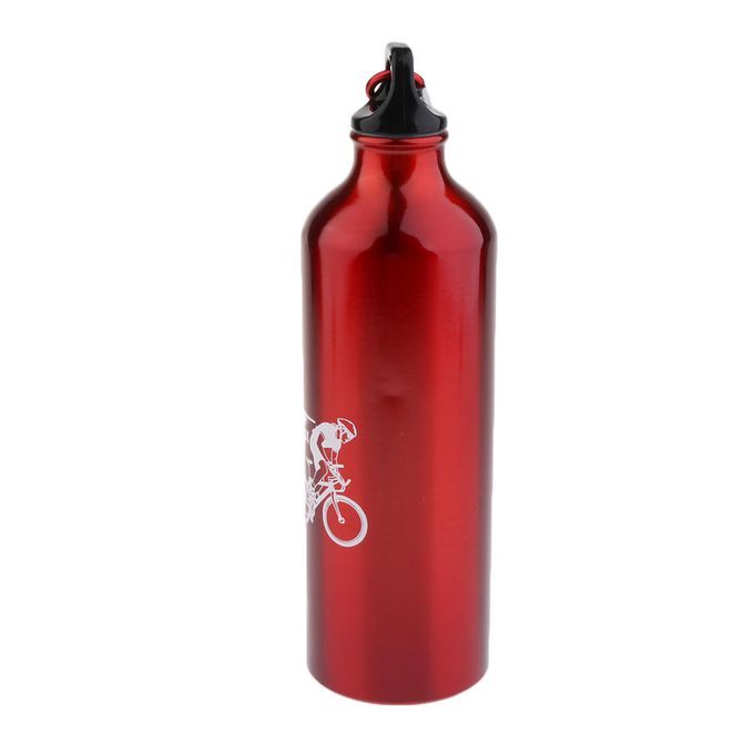Hard Durable Water Bottle Leak Proof Red
