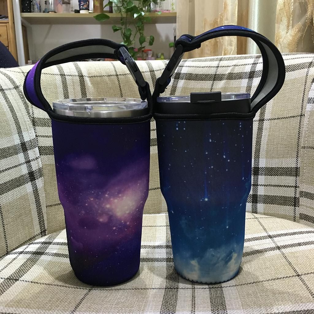 3x Neoprene 30oz Tumbler Carrier Holder Protective Bag For Field Deer