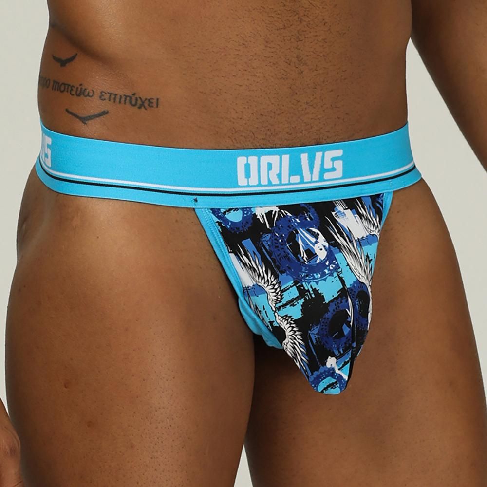 Men's Underwear Sexy Briefs Jockstrap Pouch Panties Thongs Mesh Underpants