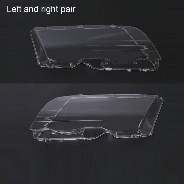 Car Headlight Cover For Bmw E46 98-01 Automobile Left Right