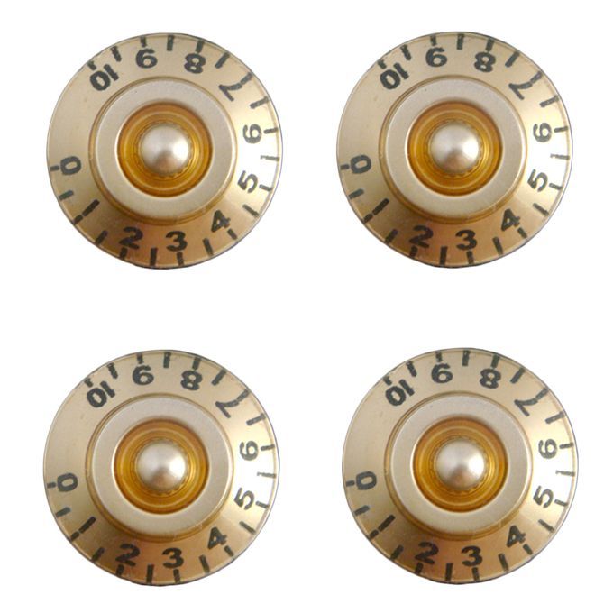 4 Pcs Speed Volume Tone Control Knobs For Les Paul LP Electric Guitar