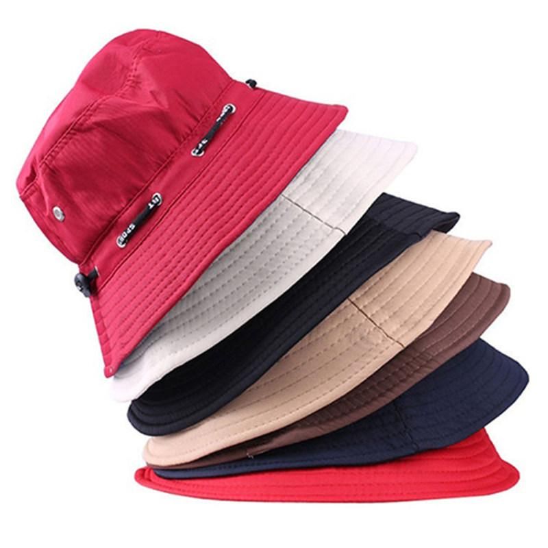Unisex Bucket Hat Hunting Fishing Outdoor Cap Summer-Navy