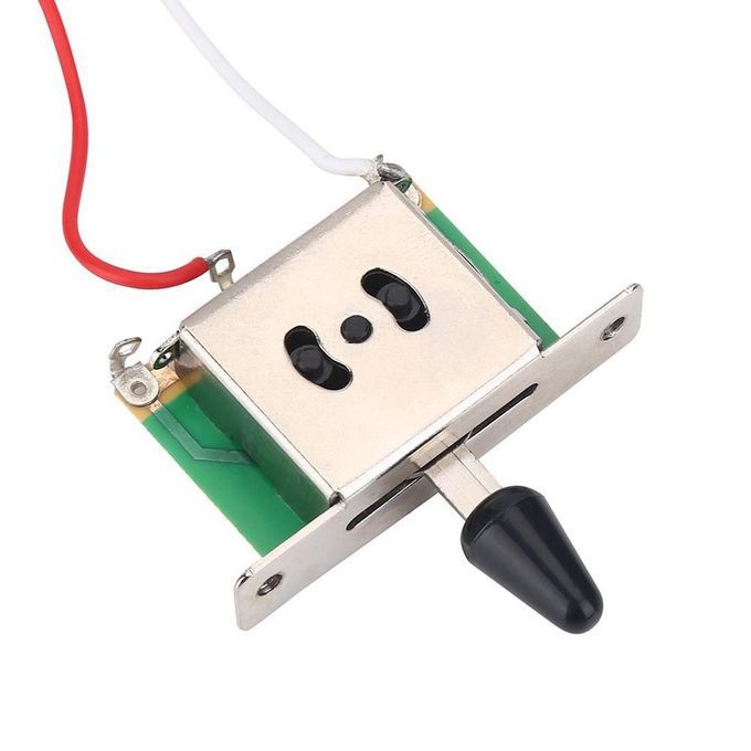 Guitar Wiring Harness 3 Way Toggle Switch 1V1T 500K Pot For Electric