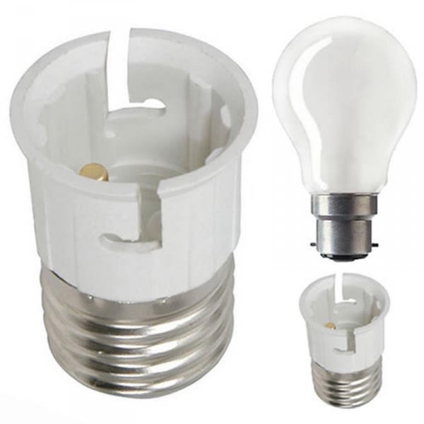 Lamp Holder Converter - Screw To Pin Light Bulb Adapter