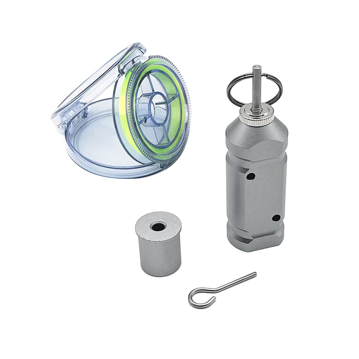 Perimeter Trip Alarm Kit 360º Loud Sound Early Warning Security System for Camping and Security Property Safety(C)