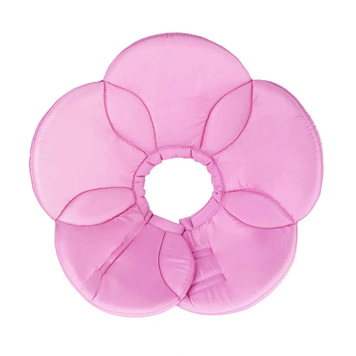Cat Cone Collar Flower Shape Thicken Sponge Pet Grooming Circle Pink