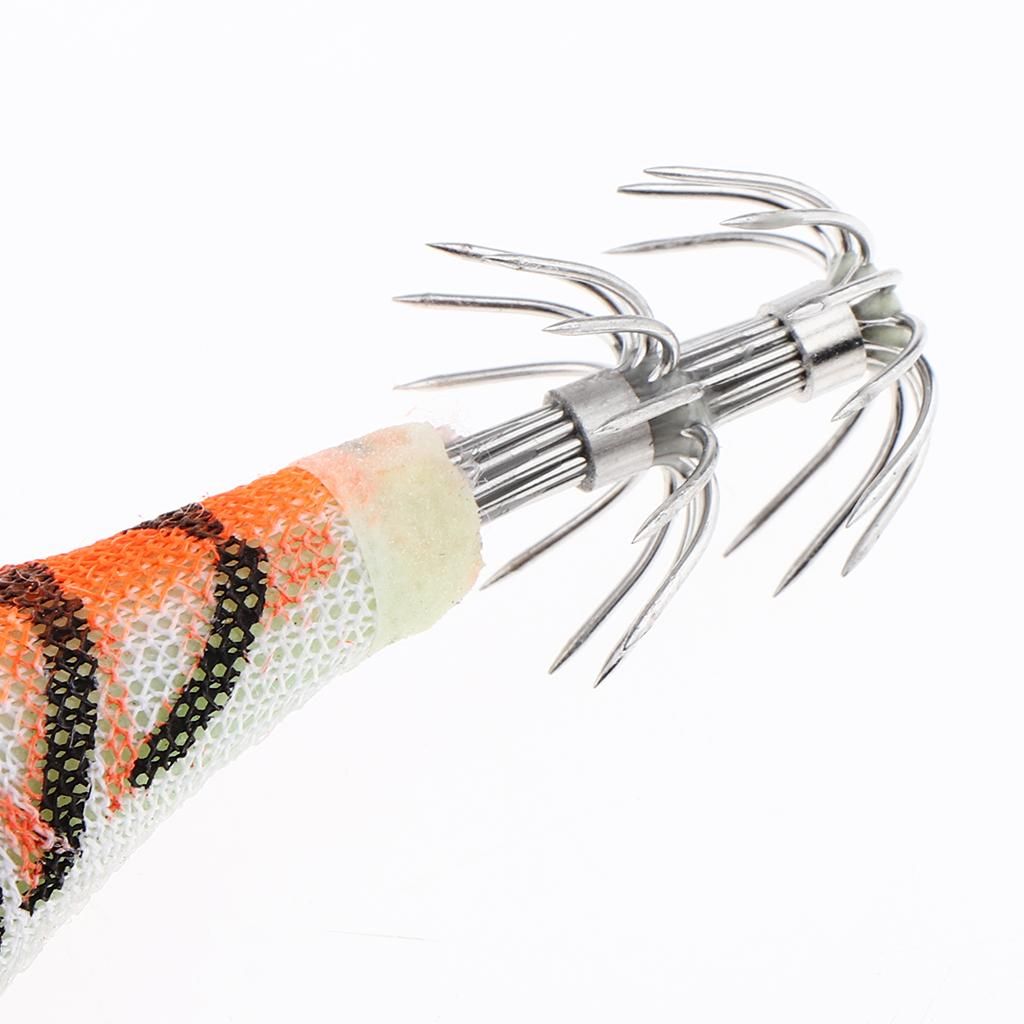 11cm Soft  Artificial Shrimp Prawn Bait For Orange
