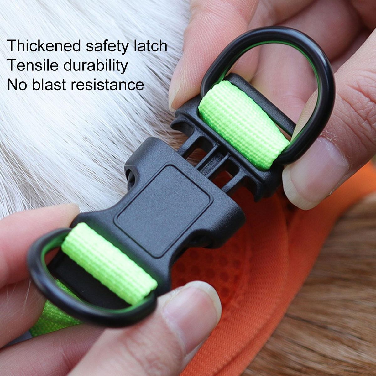1 Set Dog Vest Puppy Pet Walking Leash Harness Vest Orange