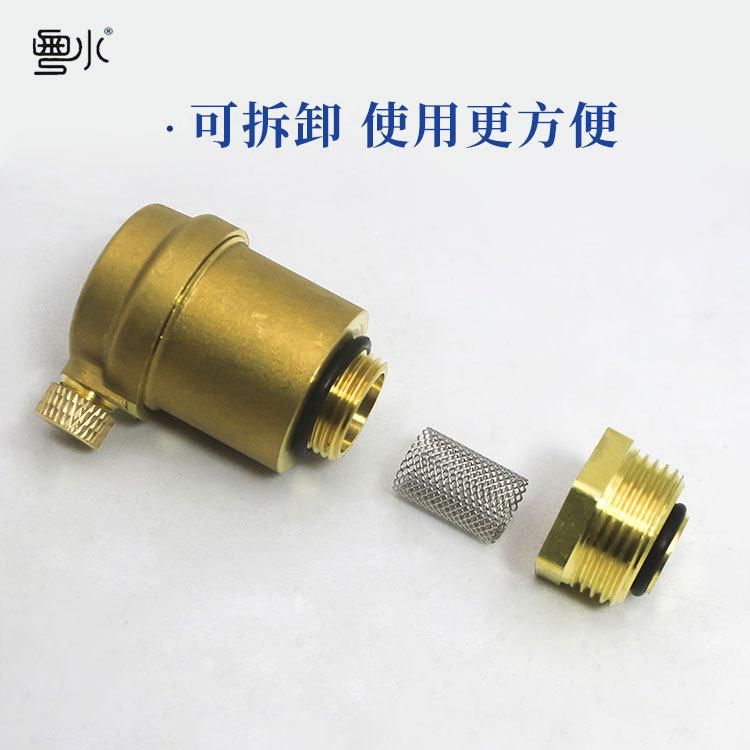 4 Points 6 Points 1 Inch Dn15dn25 Heating Pipe Water Pipe Deflation Valve Water Heating Valve/Brass Automatic Exhaust Valve