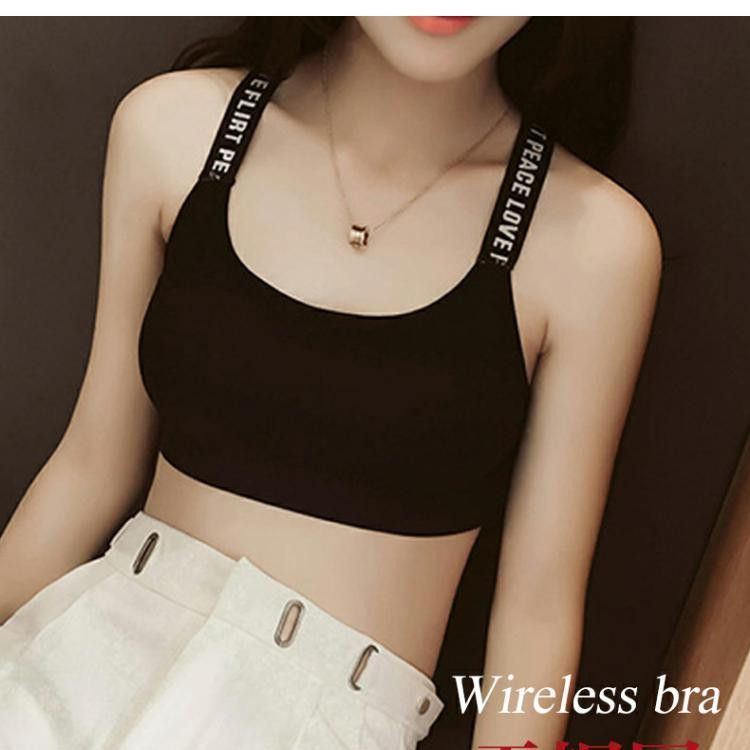 Women Bras Sports Underwear Tube Top Bras Girls Chest Pad