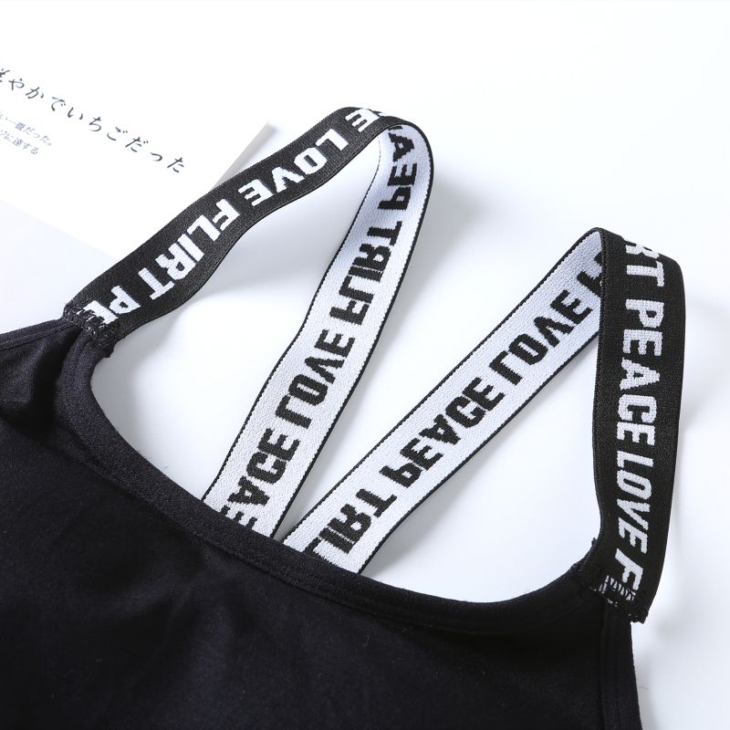 Women Bras Sports Underwear Tube Top Bras Girls Chest Pad