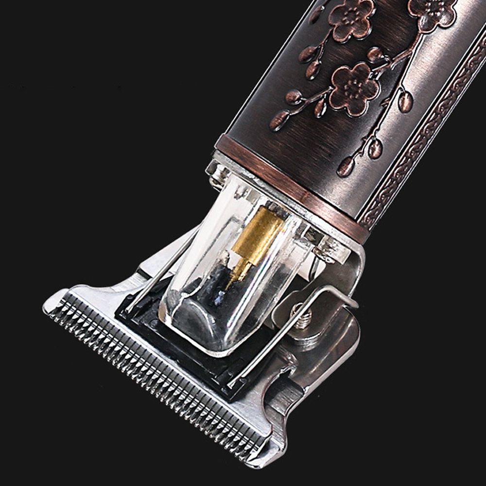 USB Rechargeable Cordless Hair Trimmer With 4 Heads